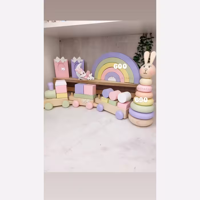 قطار  چوبی  برج هوش چوبی (پس کرایه)