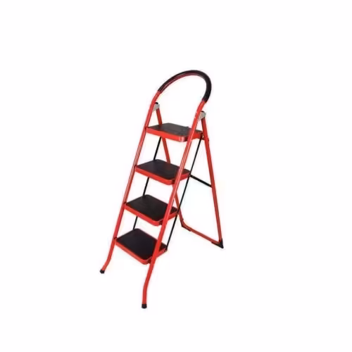 نردبان 4 پله فلزی تاشو با ضمانت
