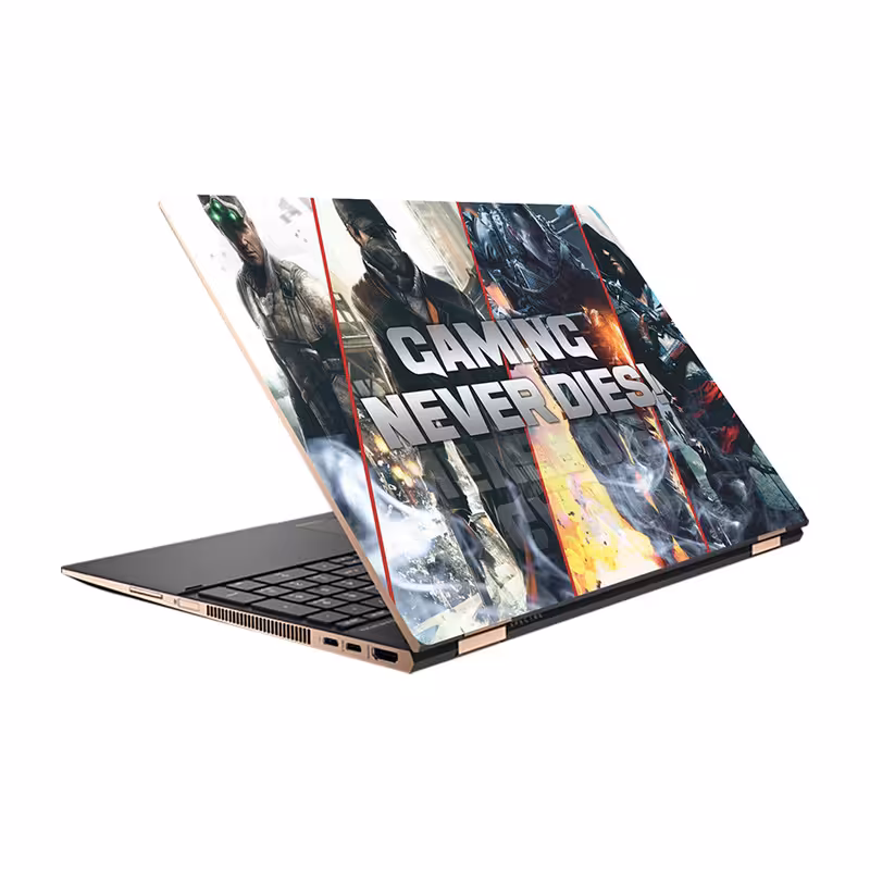 استیکر لپ تاپ طرح Gamer کد 02 مناسب برای لپ تاپ 15.6 اینچ