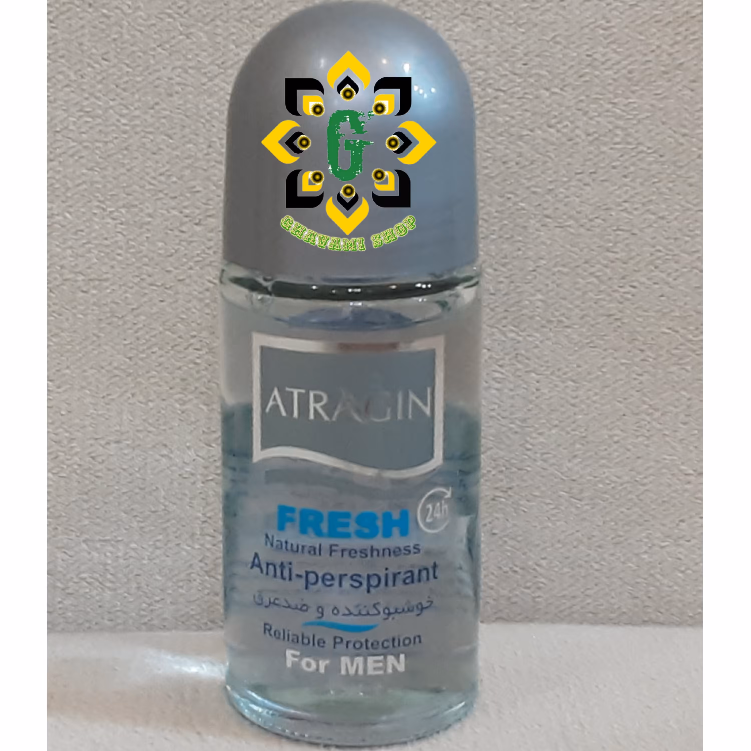 مام رول ضد تعریق مردانه عطرآگین طوسی حجم  50 میلی متر