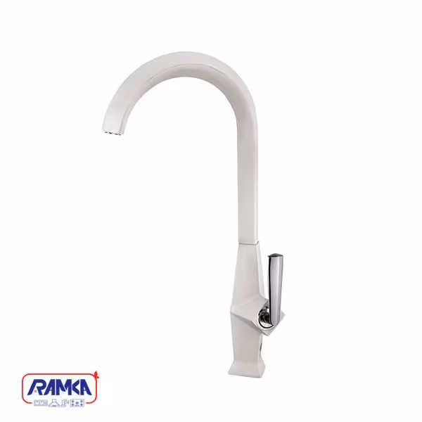 شیر ظرفشویی درخشان مدل برک سفید