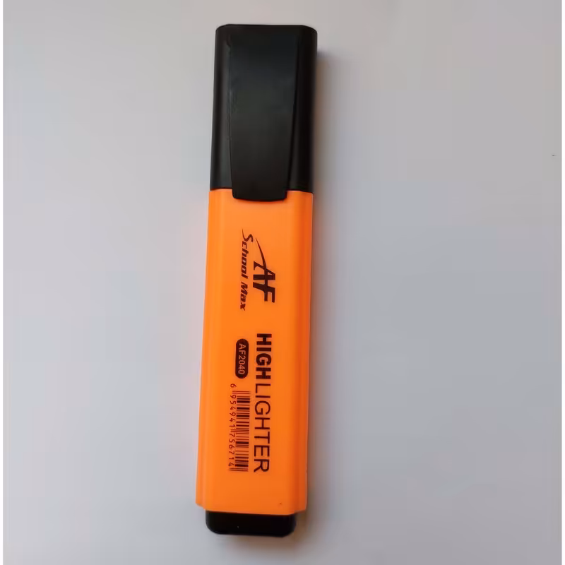 ماژیک علامت گذار اسکول مکس کد AF2040 رنگ نارنجی