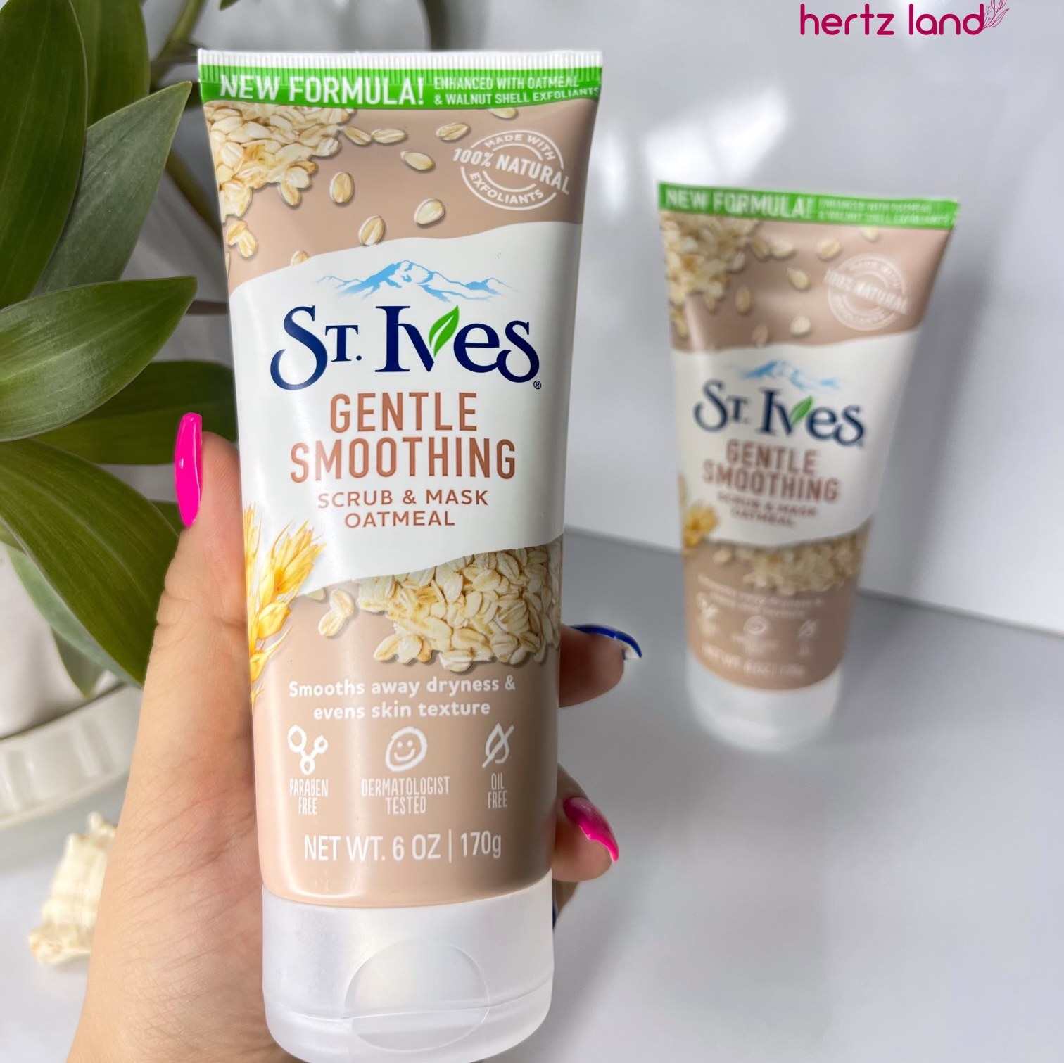 ماسک اسکراب جو دوسر سینت ایوز St.Ives مدل Gentle Smoothing حجم 170 میل اوریجینال