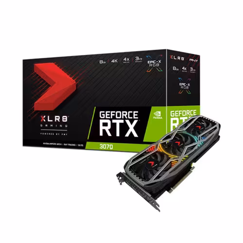 کارت گرافیک PNY GeForce RTX 3070 8GB XLR8 Gaming