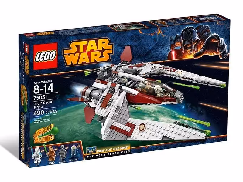 لگو سری JEDI SCOUT FIGHTER - STAR WARS كد 75051