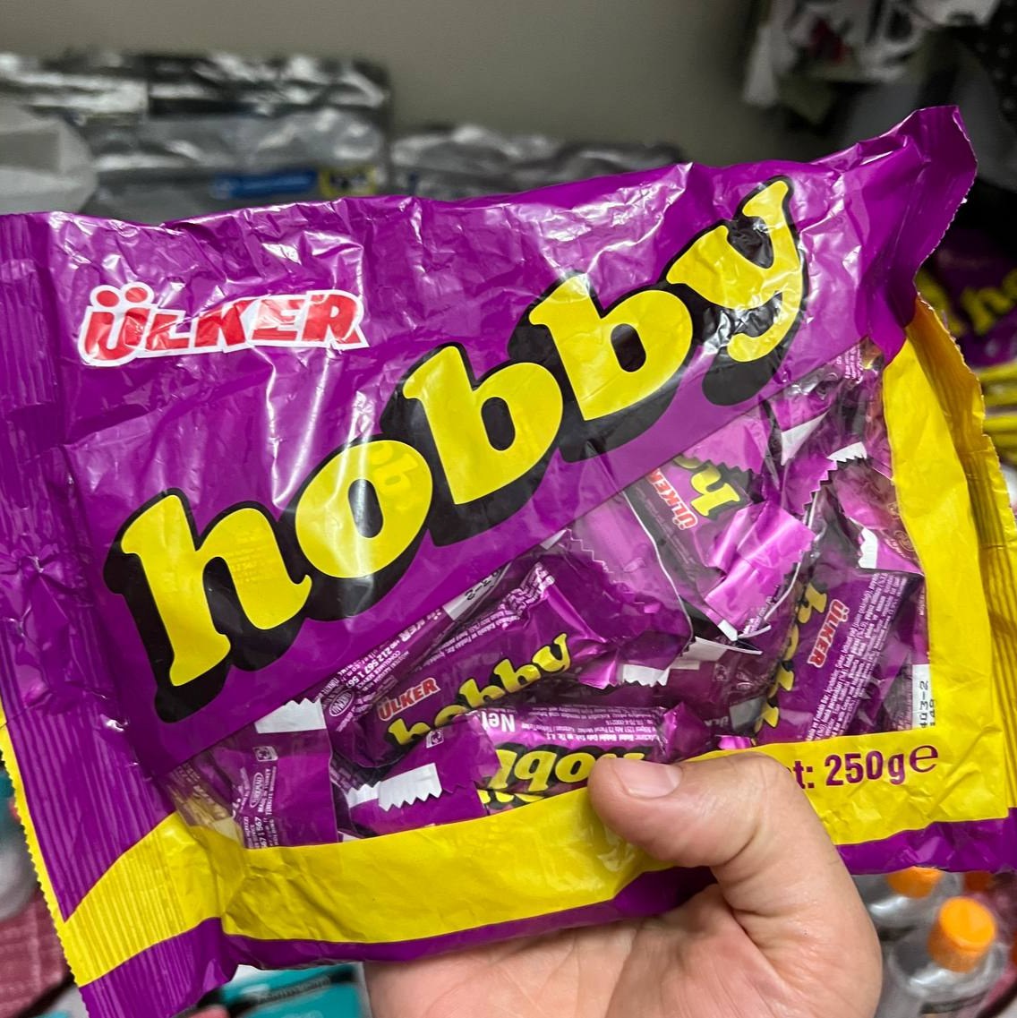 شکلات هوبی Hobby 250 گرمی 