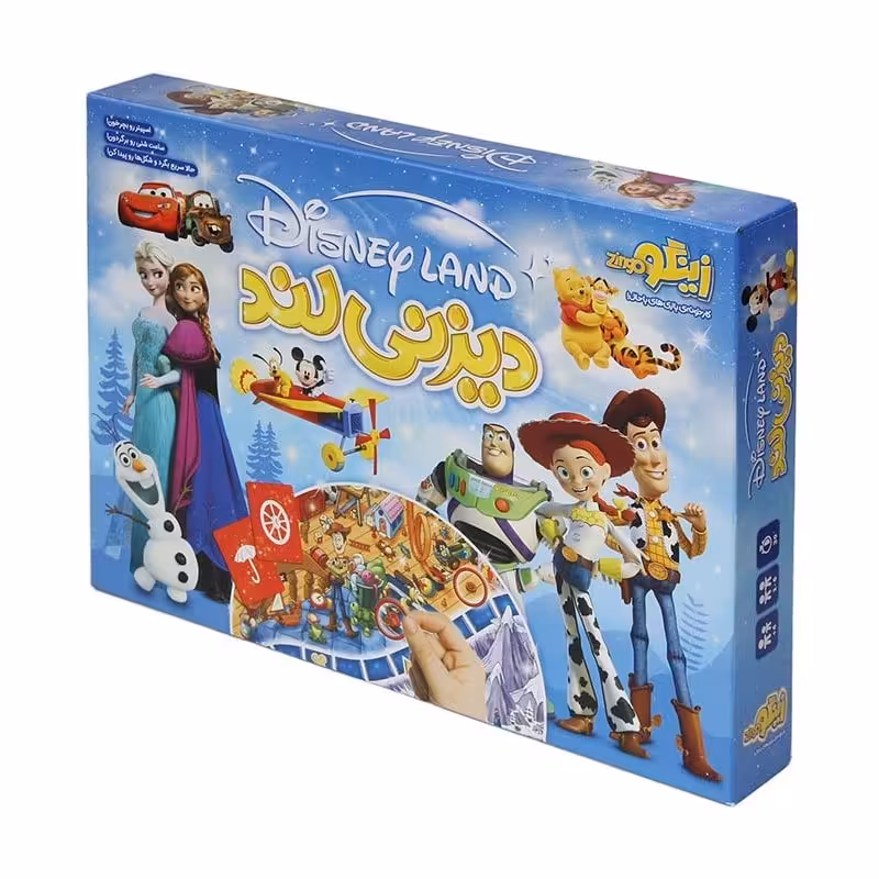 بازی دیزی لند زینگو، 2 تا 4 نفره، صفحه بازی پازلی، شخصیت های کارتنی، و... 