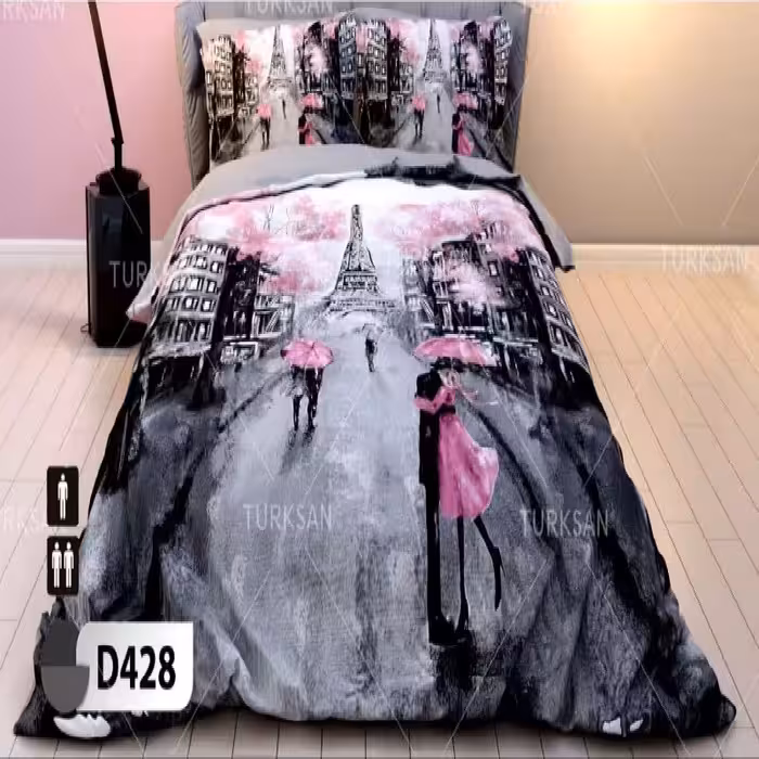 سرویس روتختی ترکسان کد D-428 دونفره 6 تکه