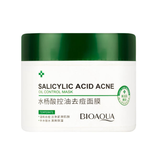 ماسک صورت بایوآکوا مدل SALICYLIC ACID ACNE وزن 120 گرم