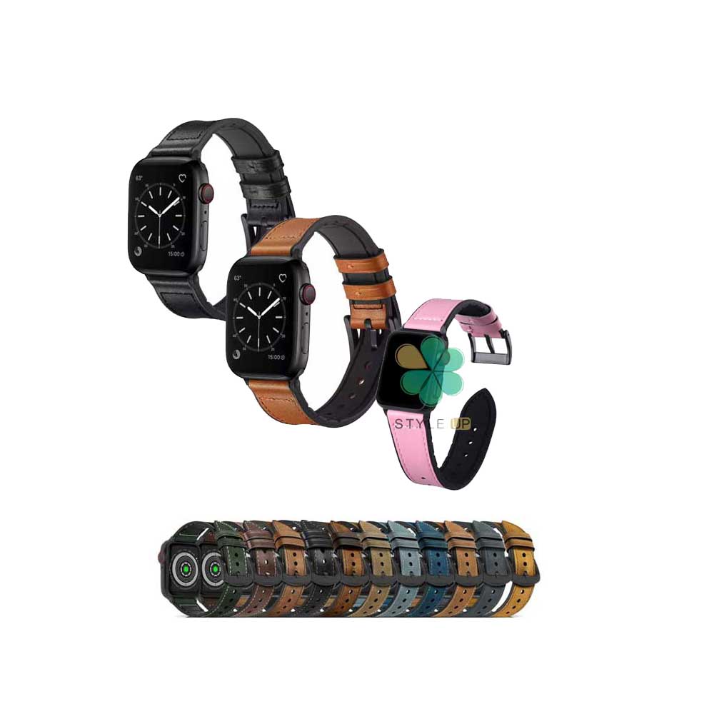 بند ساعت اپل واچ Apple Watch 41mm مدل Elder Leather