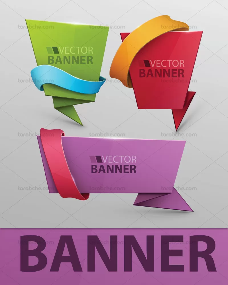 وکتور لیبل های خلاقانه | گرافیک با طعم تربچه