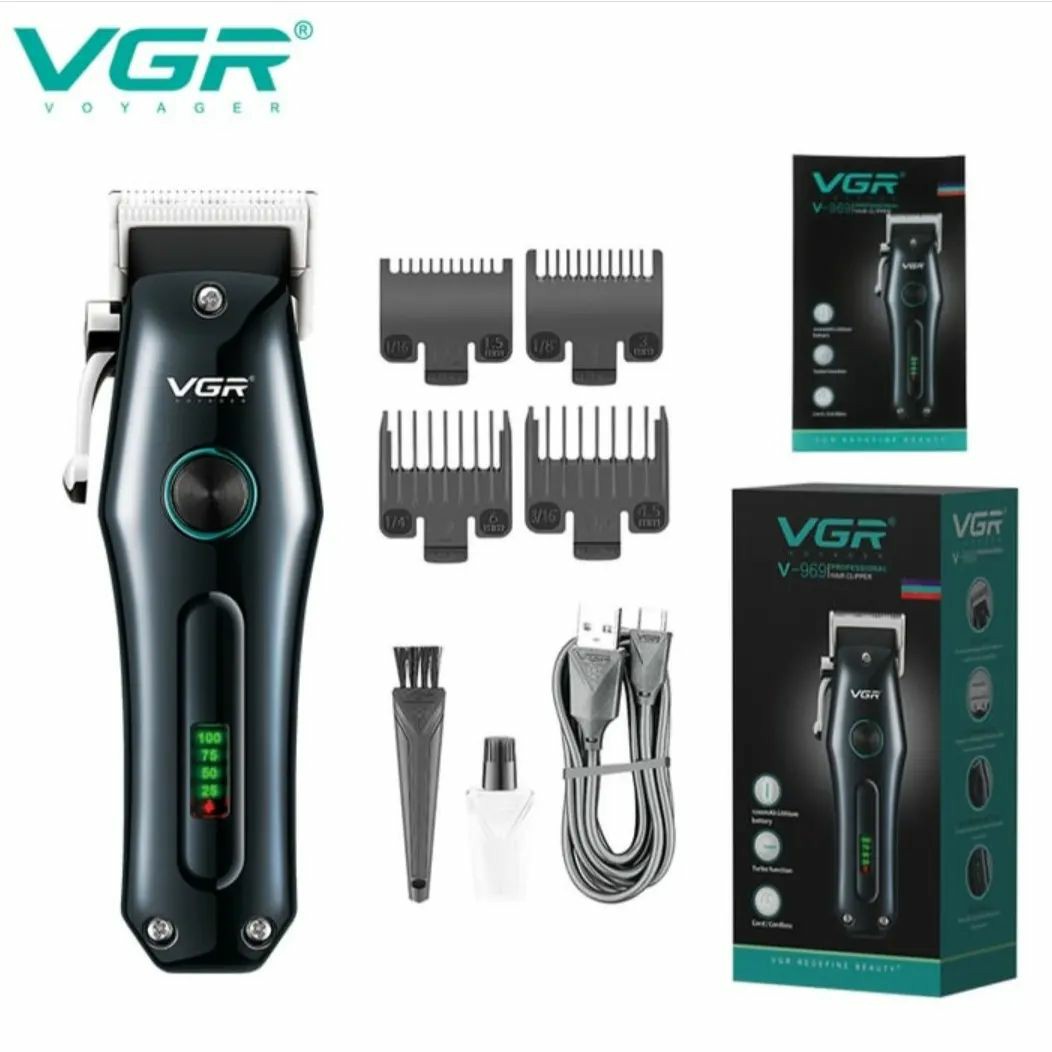 ماشین اصلاح خط زن و صفر زن وی جی آ ر مدل V969