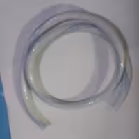 شیلنگ 9 سه لایه سفید ( گاز ) یک متری