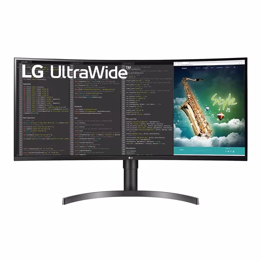 قیمت و خرید مانیتور خمیده 35 اینچ ال جی مدل UltraWide 35WN75C | یاس ارتباط