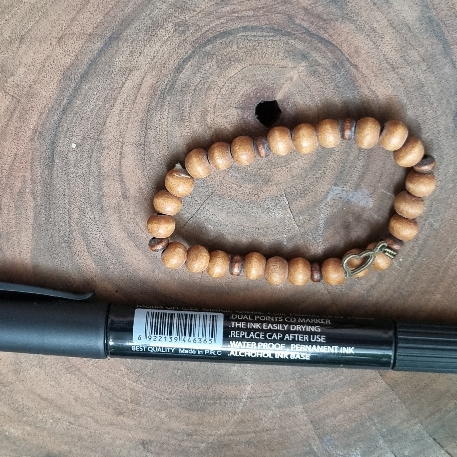 دستبند سایز کوچک چوبی2