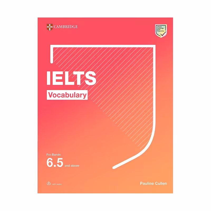 کتاب Ielts Vocabulary اثر Pauline Cullen انتشارات کمبریدج 2 جلدی