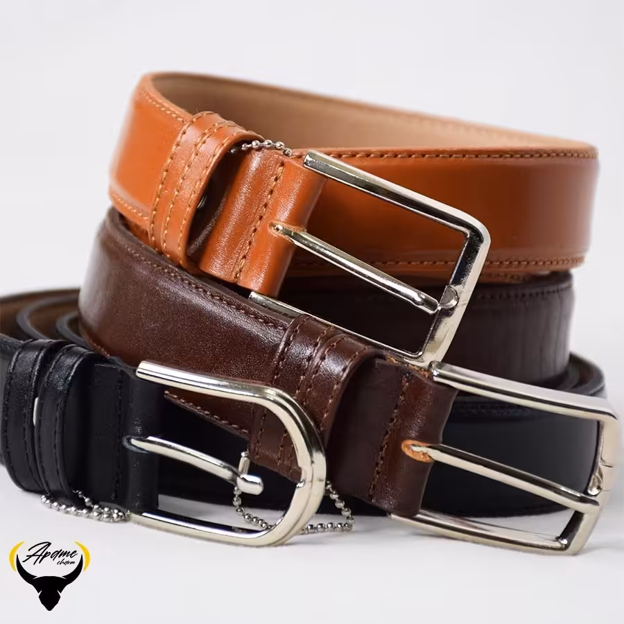 کمربند چرم کد 104