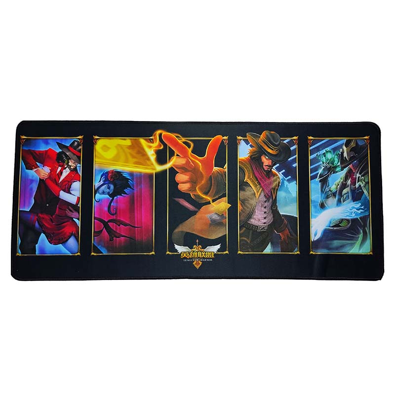 پد ماوس گیمینگ 30*70 طرح League Of Lagends کد 120