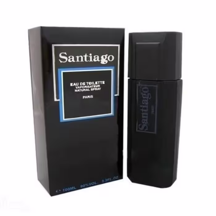 ادکلن سانتیاگو اورجینال 100 میل Santiago Eau De TOILETTE عطر سانتیاگو اصلی SANTIAGO اودکلن قدیمی پرفیوم سانتیاگو