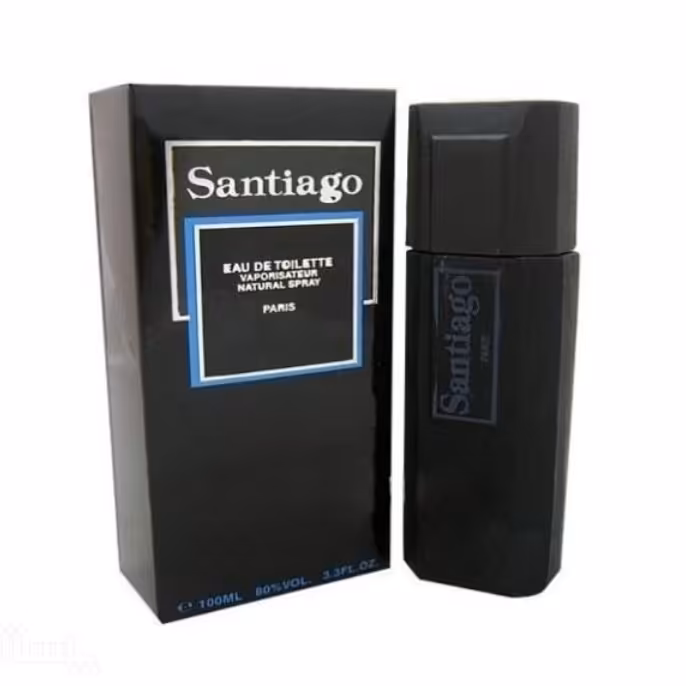 ادکلن سانتیاگو اورجینال 100 میل Santiago Eau De TOILETTE عطر سانتیاگو اصلی SANTIAGO اودکلن قدیمی پرفیوم سانتیاگو