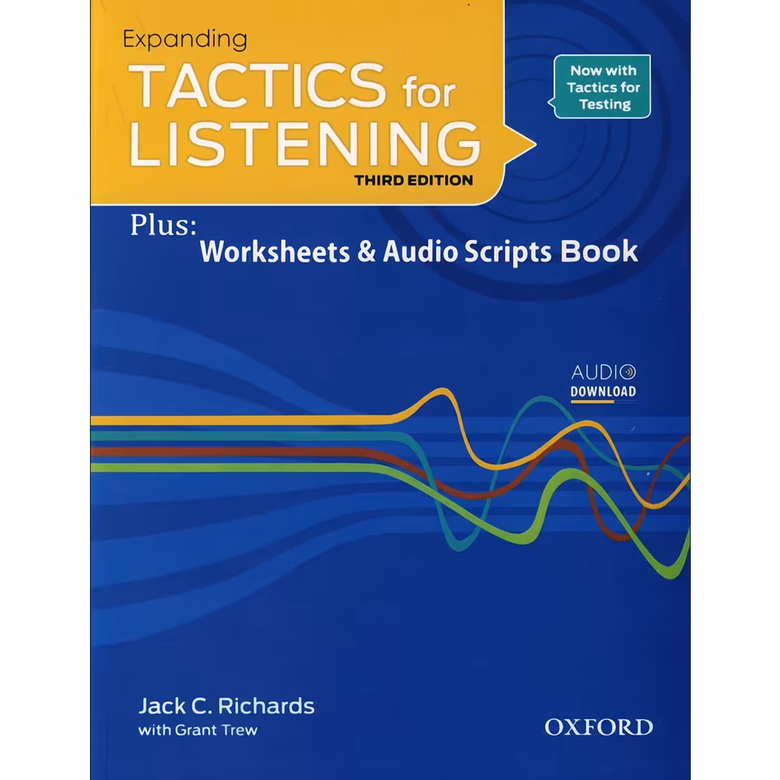 کتاب زبان (CD)(third edition) (expanding)tactics for listening رنگی (چاپ اصلی و غیر دیجیتال)