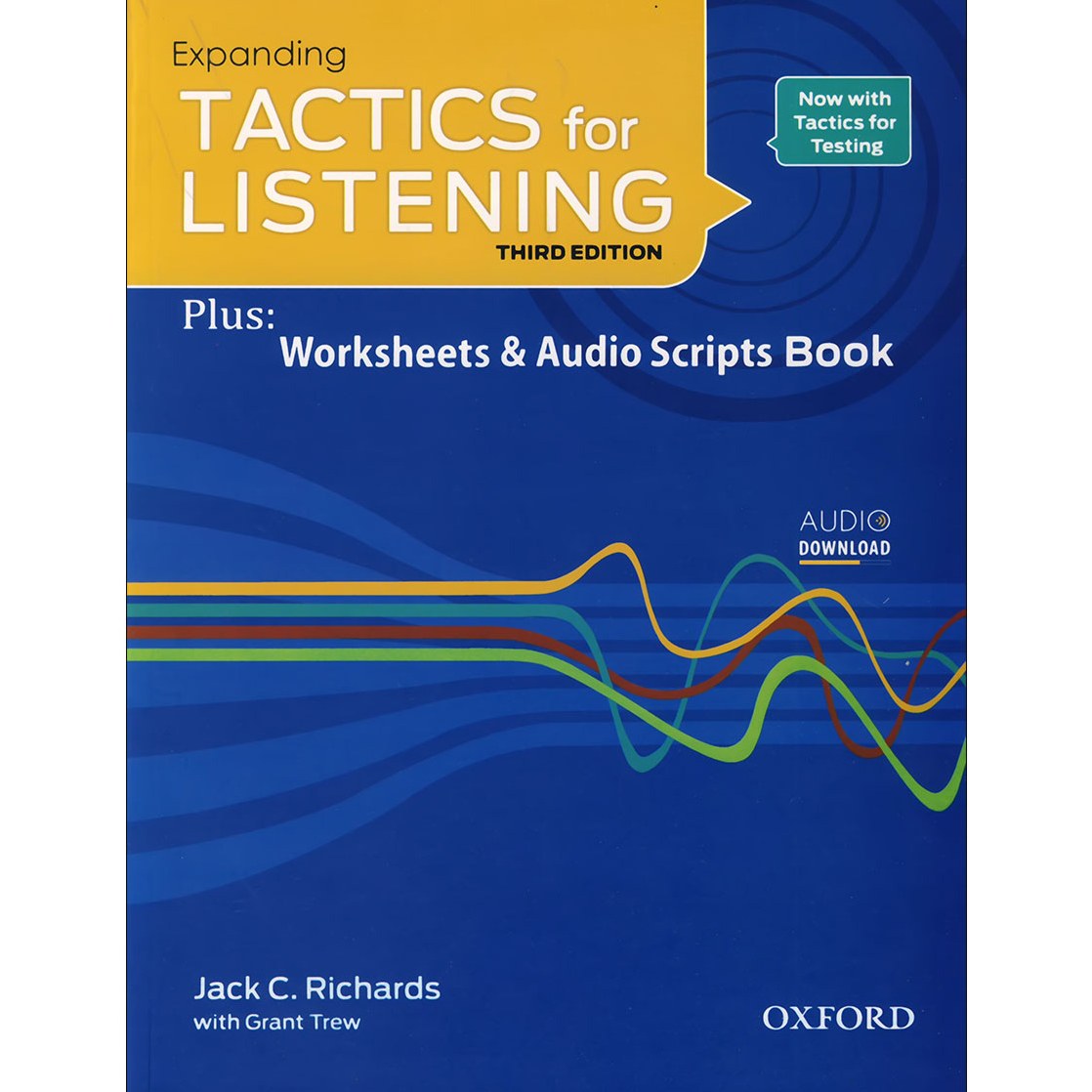 کتاب زبان (CD)(third edition) (expanding)tactics for listening رنگی (چاپ اصلی و غیر دیجیتال)