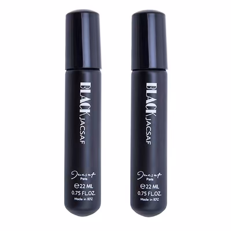 عطر جیبی مردانه ژک ساف مدل Black حجم 22 میلی لیتر بسته 2 عددی