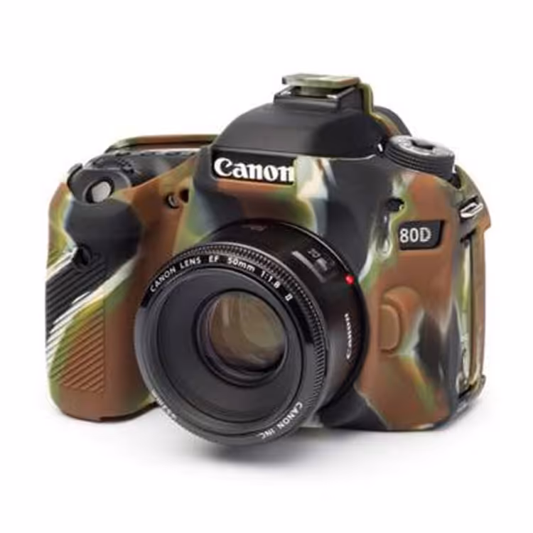 کاور دوربین ژله ای استتار Canon 80D Cover