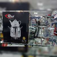 کتری و قوری استیل مدل گلابی برند راد 