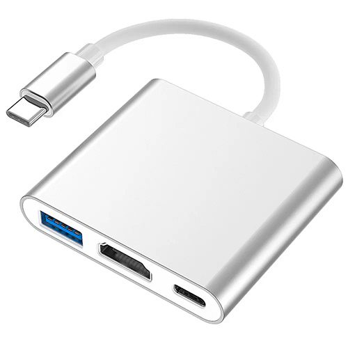 تبدیل Type-c به HDMI/USB30/PD کی نت مدل K-net K-COUC30HU