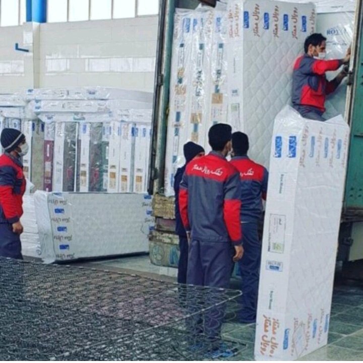 تشک دونفره طبی فنری 3سال ضمانت( هزینه ارسال با مشتری) (پس کرایه)