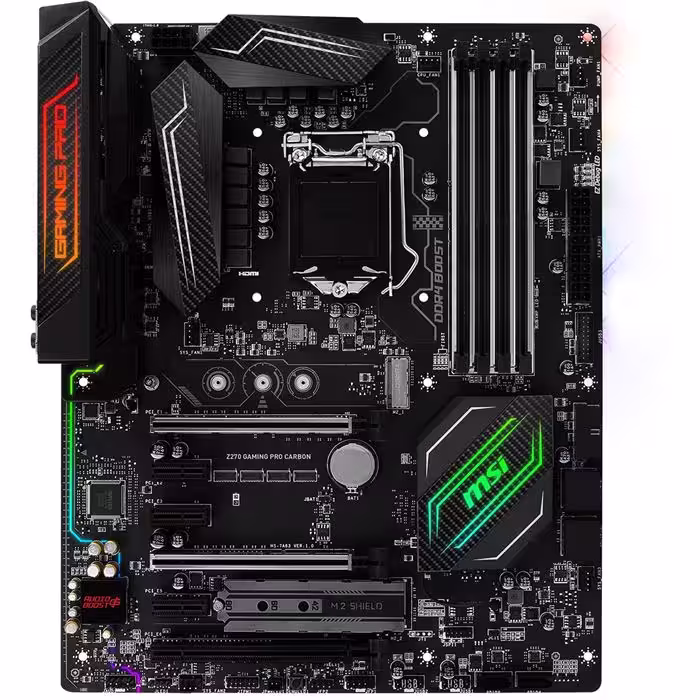 مادربرد ام اس آی مدل Z270 GAMING PRO CARBON