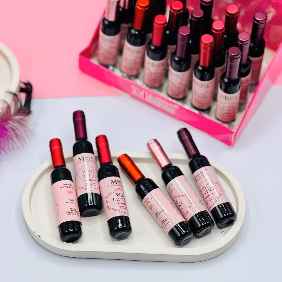 تینت شامپاینی رژلب مایع رژ لب ماتیک 