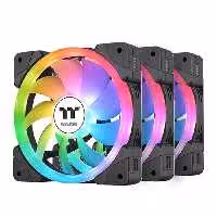 فن کیس ترمالتیک مدل SWAFAN EX12 ARGB PC Cooling Fan TT Premium Edition پک 3 عددی