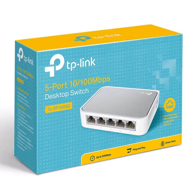 سوییچ شبکه 5 پورت tp-link مدل TL-SF1005D