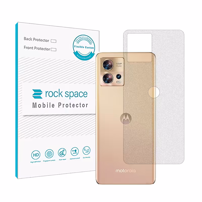 گلس پشت گوشی موتورولا Edge 30 Fusion مدل نانو هیدروژل مات برند راک اسپیس کد S