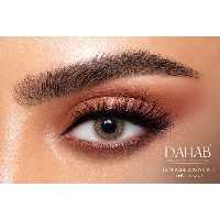 لنز چشم دهب مدل Lumirere Brown رنگ عسلی زیتونی