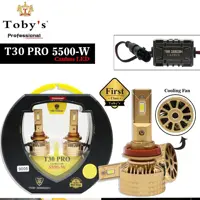 هدلایت T30 PRO  برند توبیز TOBYS پایه H7 ارسال رایگان 1سال گارانتی