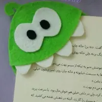 بوکمارک(نشانگر کتاب)نمدی مدل قورباغه گالری عین ماه