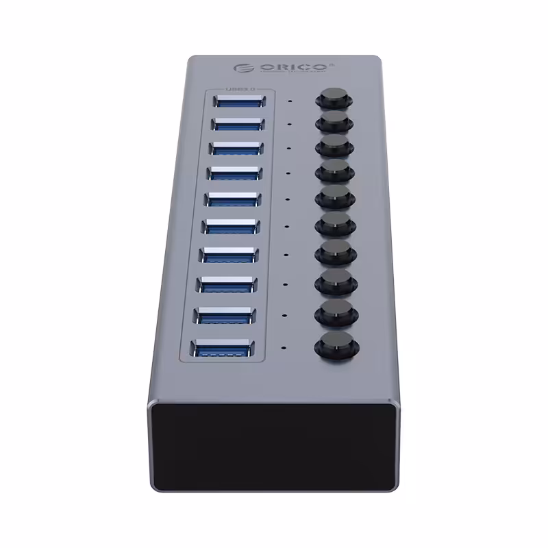هاب 10 پورت USB3.0 فلزی ORICO BT2U3-10AB