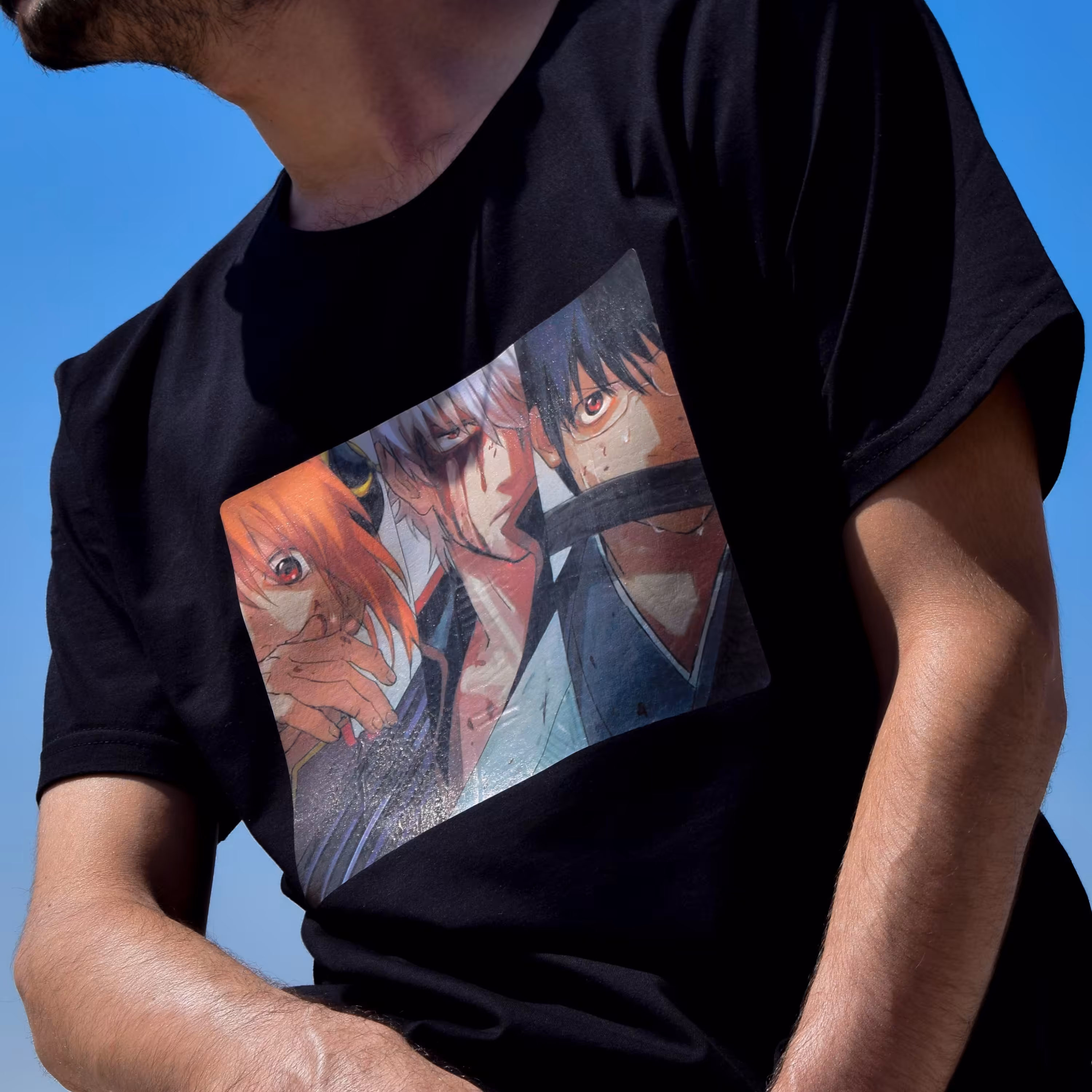 تیشرت انیمه گینتاما 