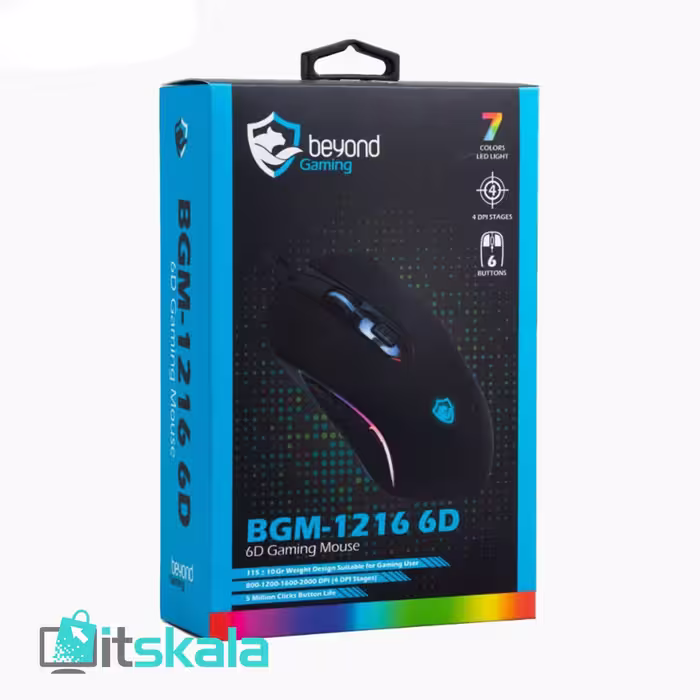 قیمت و خرید ماوس بیاند مدل Gaming 1216 6D | ITSKALA