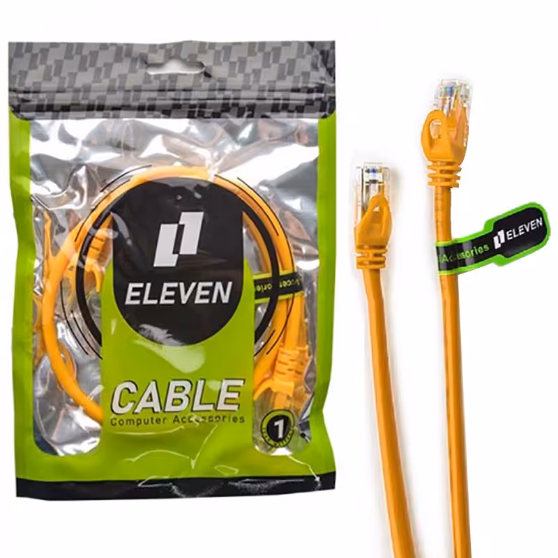 کابل 0.5 متری شبکه CAT5 الون ELEVEN