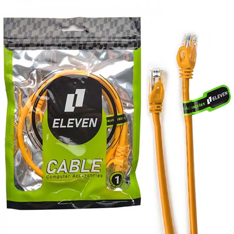 کابل 0.5 متری شبکه CAT5 الون ELEVEN