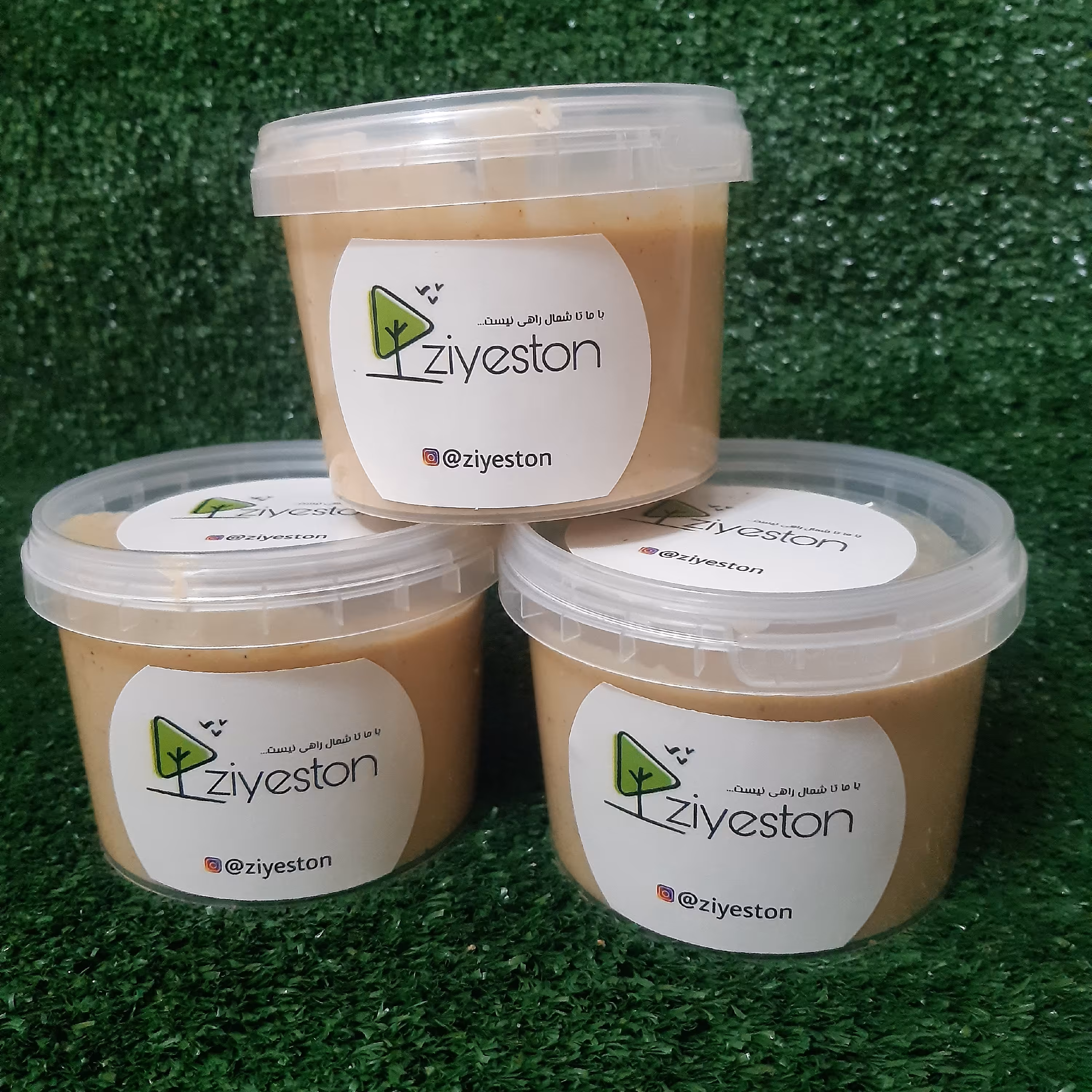 کره ی بادوم زمینی فوق العاده خالص 250 گرمی عاشقش میشی