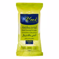 دستمال مرطوب آنتی باکتریال جیبی یونی لد 