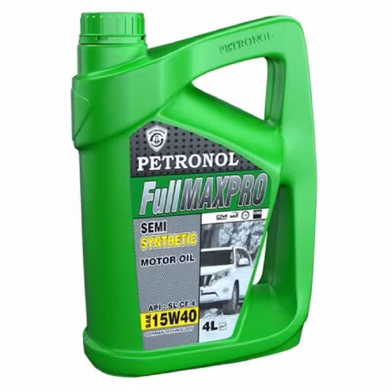 روغن موتور خودرو پترونول فول مکس پرو 15W40 نیمه سنتتیک حجم 4 لیتر