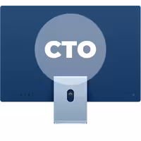 آی‎ مک 24 اینچ کاستوم پردازنده 8 هسته ای M1 گرافیک 8 هسته ای 16 گیگابایت Ram ظرفیت 512 گیگابایت SSD آبی - Hiapple.ir