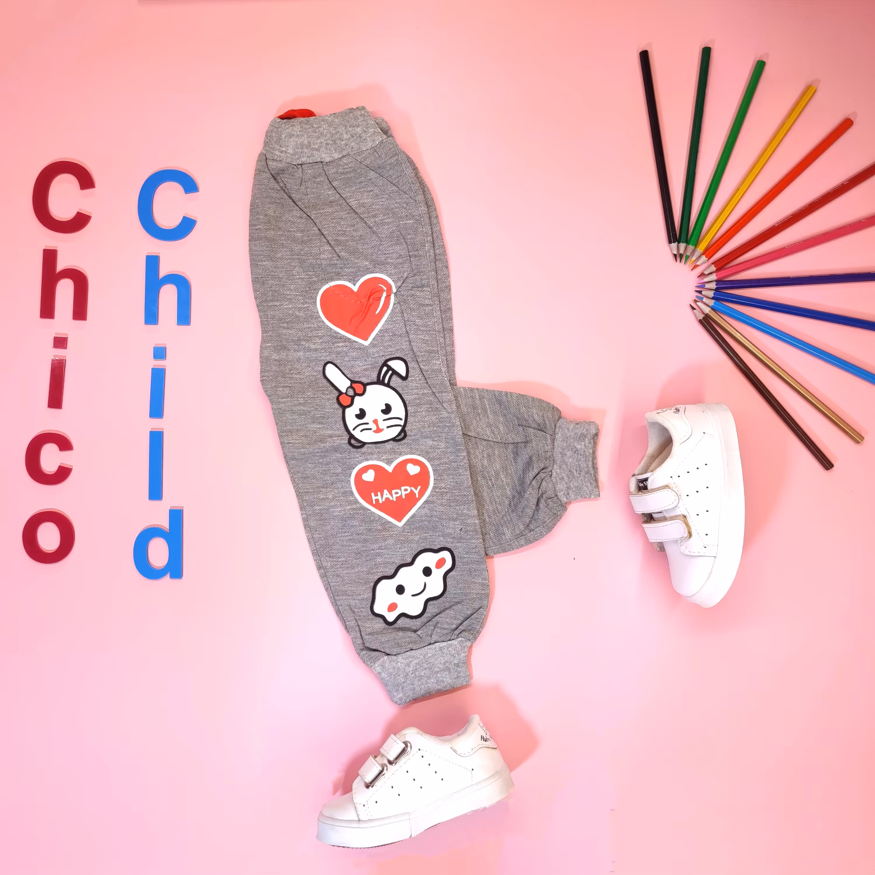 شلوار اسلش خونگی بچگانه دخترانه جنس ملانژ دورنگ تیره وروشن کد(28) 