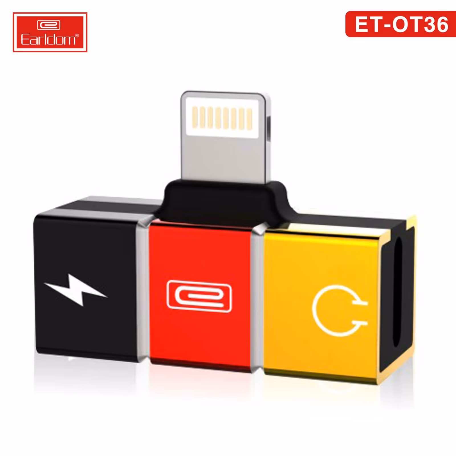 تبدیل هندزفری و شارژر به صورت همزمان Earldom ET-OT36 - آرمان استور